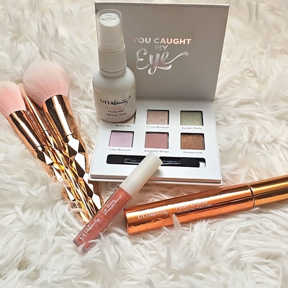Ulta Beauty Other - ULTA beauty Bundle Facial Mist Mascara Lip Gloss 6 Pan Eyeshadow Palette